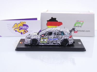 Preview: Spark SG944 # Volkswagen VW Golf 7 GTI TCR DSG #10 24h Nürburgring 2024 " Max Kruse Racing " 1:43
