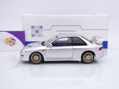 Preview: Solido S1807408 # Subaru Impreza 22B Baujahr 1998 " silbermetallic " 1:18