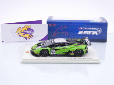 Preview: Spark SB828 # Lamborghini Huracan GT3 EVO II #63 24h Spa 2024 " Iron Lynx " 1:43