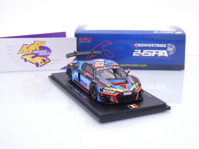 Preview: Spark SB823 # Audi R8 LMS GT3 Evo II #28 24h Spa 2024 " Haas Racing Team " 1:43