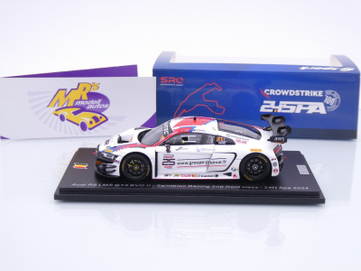 Preview: Spark SB791 # Audi R8 LMS GT3 Evo II #25 2nd 24h Spa 2024 " Sainteloc Racing " 1:43