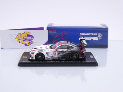 Preview: Spark SB822 # Mercedes-AMG GT3 EVO #130 24h Spa 2024 " GruppeM Racing " 1:43