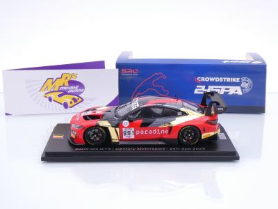 Preview: Spark SB808 # BMW M4 GT3 #991 24h Spa 2024 " Century Motorsport " 1:43