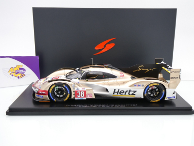 Preview: Spark 18S650 # Porsche 963 Hypercar LMH #38 9th 24h Le Mans 2024 " Hertz Team JOTA " 1:18