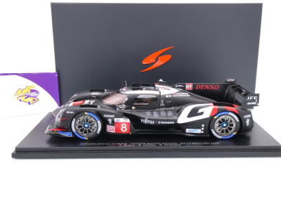 Preview: Spark 18S645 # Toyota GR010 Hybrid Hypercar LMH #8 5th 24h Le Mans 2024 " Toyota GAZOO Racing " 1:18