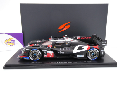 Preview: Spark 18S644 # Toyota GR010 Hybrid Hypercar LMH #7 2nd 24h Le Mans 2024 " Toyota GAZOO Racing " 1:18