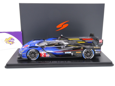 Preview: Spark 18S639 # Cadillac V-Series.R Hypercar LMH #2 7th 24h Le Mans 2024 " Palou - Lynn - Bamber " 1:18