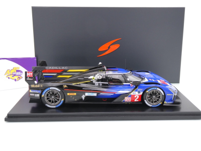 Preview: Spark 18S639 # Cadillac V-Series.R Hypercar LMH #2 7th 24h Le Mans 2024 " Palou - Lynn - Bamber " 1:18