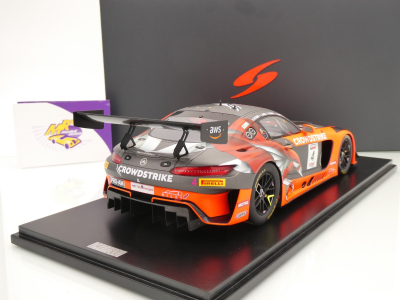 Preview: Spark 18SB079 # Mercedes-AMG GT3 EVO #4 Winner 24h Spa 2024 " CrowdStrike by Riley " 1:18