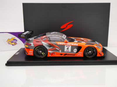 Preview: Spark 18SB079 # Mercedes-AMG GT3 EVO #4 Winner 24h Spa 2024 " CrowdStrike by Riley " 1:18