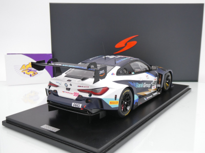 Preview: Spark 18SB077 # BMW M4 GT3 #998 6th 24h Spa 2024 " ROWE Racing MultiBank Group " 1:18