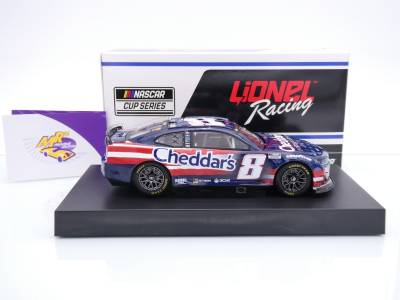 Preview: Lionel Racing CX82423SALKB # Chevrolet Camaro ZL1 NASCAR 2024 " Kyle Busch - Cheddar's Scratch Kitchen Salutes / Patriotic " 1:24