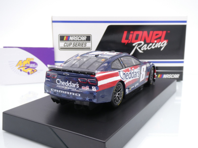 Preview: Lionel Racing CX82423SALKB # Chevrolet Camaro ZL1 NASCAR 2024 " Kyle Busch - Cheddar's Scratch Kitchen Salutes / Patriotic " 1:24