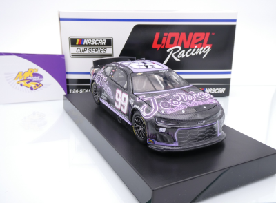 Lionel Racing C992423TOSDZ # Chevrolet Camaro ZL1 NASCAR 2024 " Daniel Suarez - Tootsies Orchid Lounge Black " 1:24