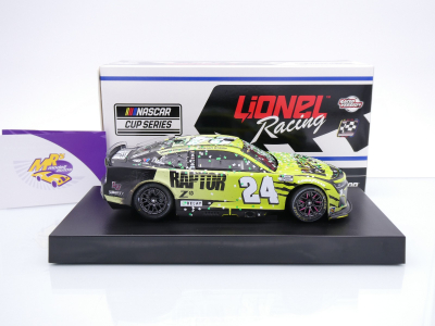 Preview: Lionel Racing W242423AXRWB7 # Chevrolet Camaro ZL1 NASCAR 2024 " William Byron - Raptor COTA Race Winner " 1:24