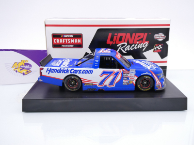 Preview: Lionel Racing W712424HENRXC # Chevrolet Silverado NASCAR Truck 2024 " Rajah Caruth - HendrickCars.com Las Vegas Race Winner " 1:24