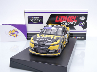 Lionel Racing WX22423WATJZJ # Chevrolet Camaro NASCAR Xfinity 2024 " Jesse Love - FlyWAT Talladega Race Winner " 1:24
