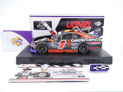 Lionel Racing WX12423CCPSMG # Chevrolet Camaro NASCAR Xfinity 2024 " Sam Mayer - Carolina Carports Texas Race Winner " Chrom Startnummer " " 1:24