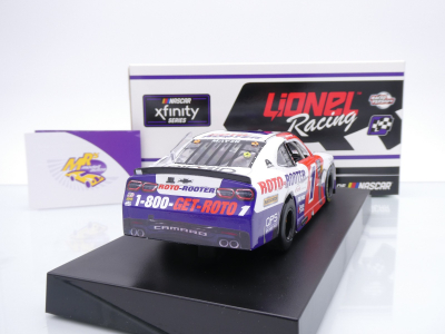 Preview: Lionel Racing WX12423RTRSMI # Chevrolet Camaro NASCAR Xfinity 2024 " Sam Mayer - Roto-Rooter Plumbing Iowa Race Winner " 1:24