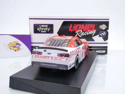 Preview: Lionel Racing WX72423BRHAGL # Chevrolet Camaro NASCAR Xfinity 2024 " Justin Allgaier - Brandt Heritage Throwback Darlington Race Winner " 1:24