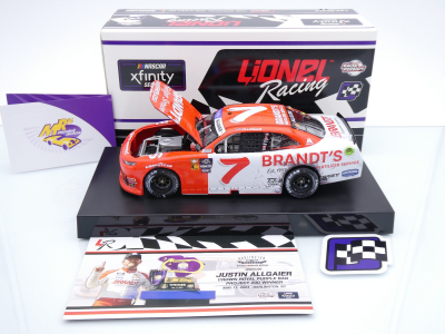 Preview: Lionel Racing WX72423BRHAGL # Chevrolet Camaro NASCAR Xfinity 2024 " Justin Allgaier - Brandt Heritage Throwback Darlington Race Winner " 1:24