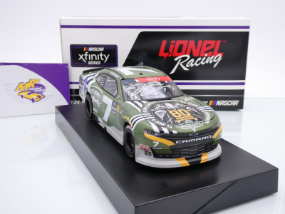 Lionel Racing NX72423SALAGAUT # Chevrolet Camaro NASCAR Xfinity 2024 " Justin Allgaier - Hellmanns's RCPT Salutes / Patriotic " mit Autogramm 1:24
