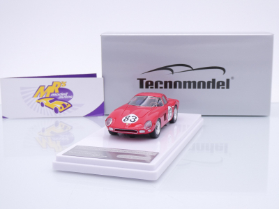 Tecnomodel TM43-48C # Ferrari 250 GTO 64 #83 2nd 1000km Nürburgring 1964 " SEFAC " 1:43