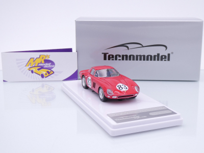 Preview: Tecnomodel TM43-48C # Ferrari 250 GTO 64 #83 2nd 1000km Nürburgring 1964 " SEFAC " 1:43