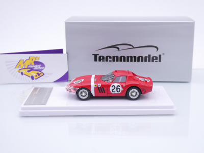 Preview: Tecnomodel TM43-48E # Ferrari 250 GTO 64 #26 12h Reims 1964 " Vaccarella - Rodriguez " 1:43