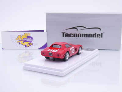 Preview: Tecnomodel TM43-48F # Ferrari 250 GTO 64 #118 Targa Florio 1965 " Ravetto - Starabba " 1:43