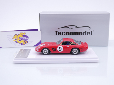 Preview: Tecnomodel TM43-49F # Ferrari 330 LMB #9 24h Le Mans 1963 " Noblet - Guichet " 1:43