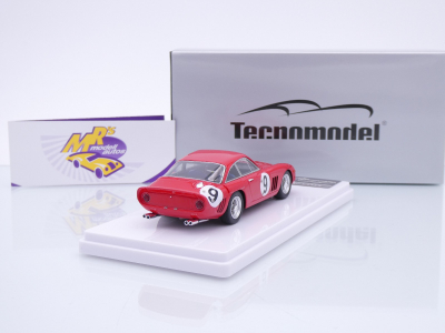 Preview: Tecnomodel TM43-49F # Ferrari 330 LMB #9 24h Le Mans 1963 " Noblet - Guichet " 1:43