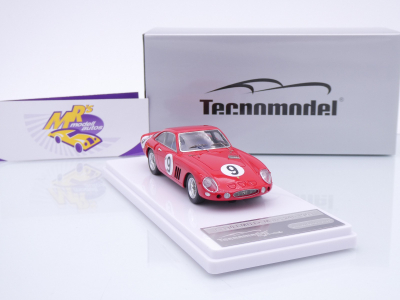 Preview: Tecnomodel TM43-49F # Ferrari 330 LMB #9 24h Le Mans 1963 " Noblet - Guichet " 1:43