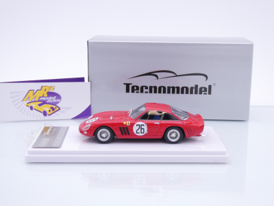 Preview: Tecnomodel TM43-49G # Ferrari 330 LMB #26 6th 24h Le Mans 1963 " NART " 1:43
