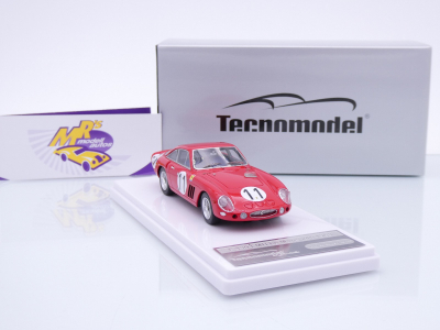 Preview: Tecnomodel TM43-49H # Ferrari 330 LMB #11 24h Le Mans 1963 " NART " 1:43