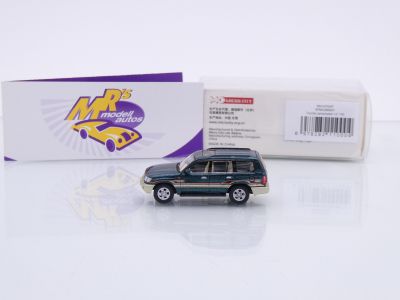 Preview: Micro City / Herpa 87MC000007 # Toyota Landcruiser 100 Baujahr 1998 " grünmetallic " 1:87
