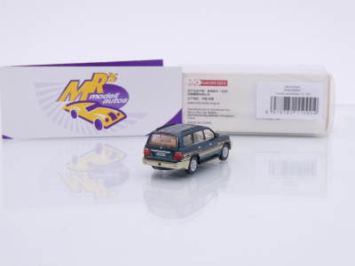 Preview: Micro City / Herpa 87MC000007 # Toyota Landcruiser 100 Baujahr 1998 " grünmetallic " 1:87