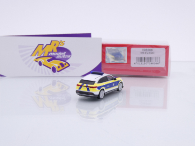 Preview: Herpa 098366 # Mercedes-Benz EQ EQC Einsatzwagen " Zoll Deutschland " 1:87
