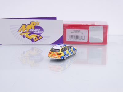 Preview: Herpa 098403 # BMW 3er (G21) Touring Einsatzwagen " London Police " 1:87