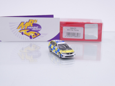 Preview: Herpa 098403 # BMW 3er (G21) Touring Einsatzwagen " London Police " 1:87