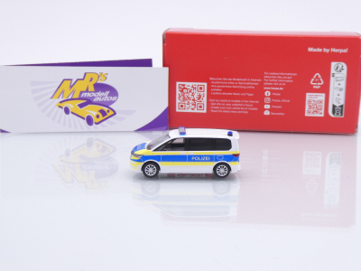 Preview: Herpa 098335 # Volkswagen VW T7 Multivan " Polizei Niedersachsen " 1:87