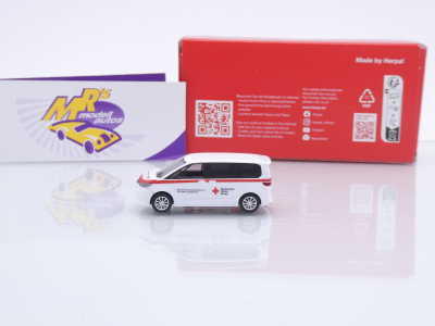 Preview: Herpa 098359 # Volkswagen VW T7 Multivan " DRK Rotes Kreuz Düsseldorf " 1:87
