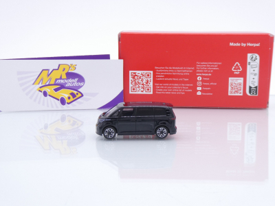 Preview: Herpa 421157-002 # Volkswagen VW ID. Buzz Baujahr 2022 " schwarz " 1:87
