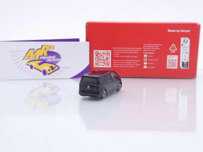Preview: Herpa 421157-002 # Volkswagen VW ID. Buzz Baujahr 2022 " schwarz " 1:87