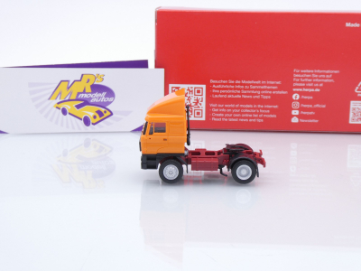 Preview: Herpa 317382-002 # Raba 2-achs Zugmaschine " kommunalorange " 1:87