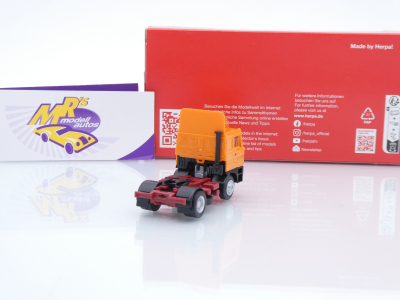 Preview: Herpa 317382-002 # Raba 2-achs Zugmaschine " kommunalorange " 1:87