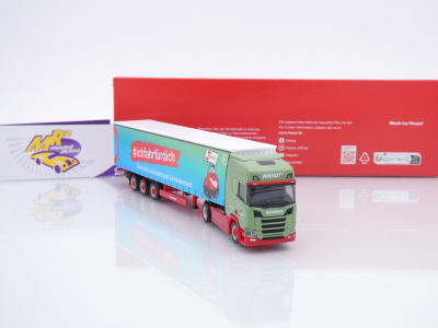 Preview: Herpa 318600 # Scania CR20 HD 2/3-achs Gardinenplanen-Sattelzug " Spedition Wandt / BGL " 1:87