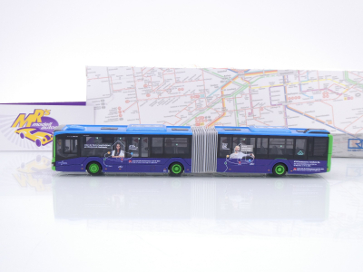 Preview: Rietze 75836 # MAN Lion's City '18 Gelenkbus " Stadtwerke Baden-Baden KVV " 1:87