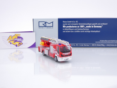 Preview: Rietze 68591 # Magirus DLK 32 Drehleiter " Feuerwehr Koblenz 112 " 1:87