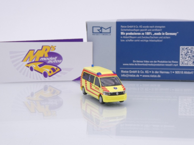 Preview: Rietze 53775 # Volkswagen T6 Einsatzwagen " Luxambulance (Luxemburg) " 1:87
